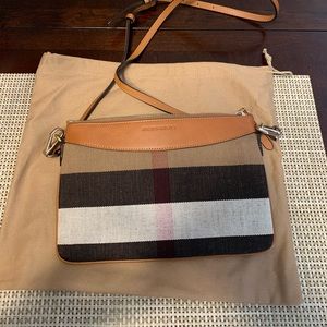 Burberry Crossbody Canvas Bag